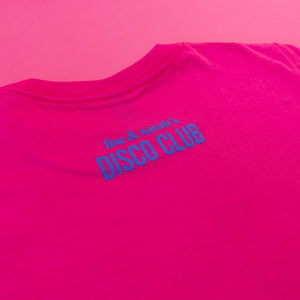 LET’S GO, GIRLS TEE (pink/blue)