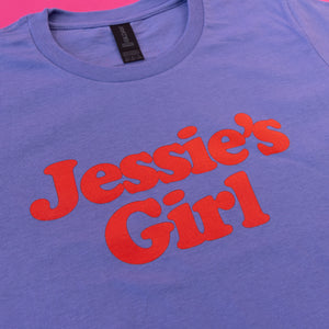 JESSIE’S GIRL TEE (purple/red)