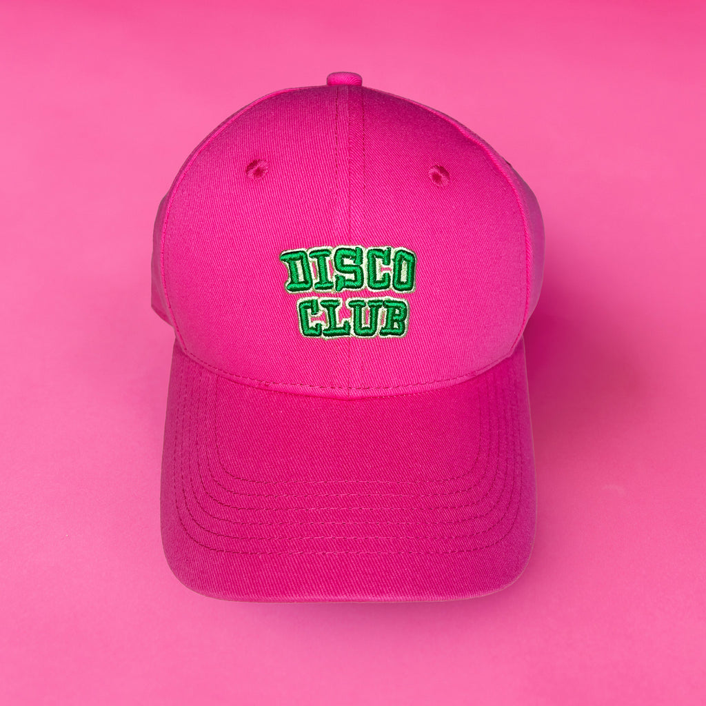 DISCO CLUB CAP HOT PINK