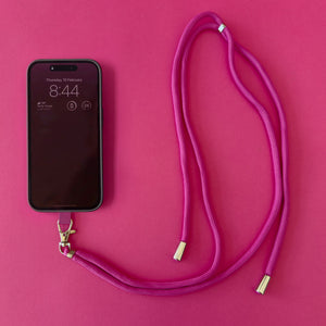 PHONE LANYARD (HOT PINK)