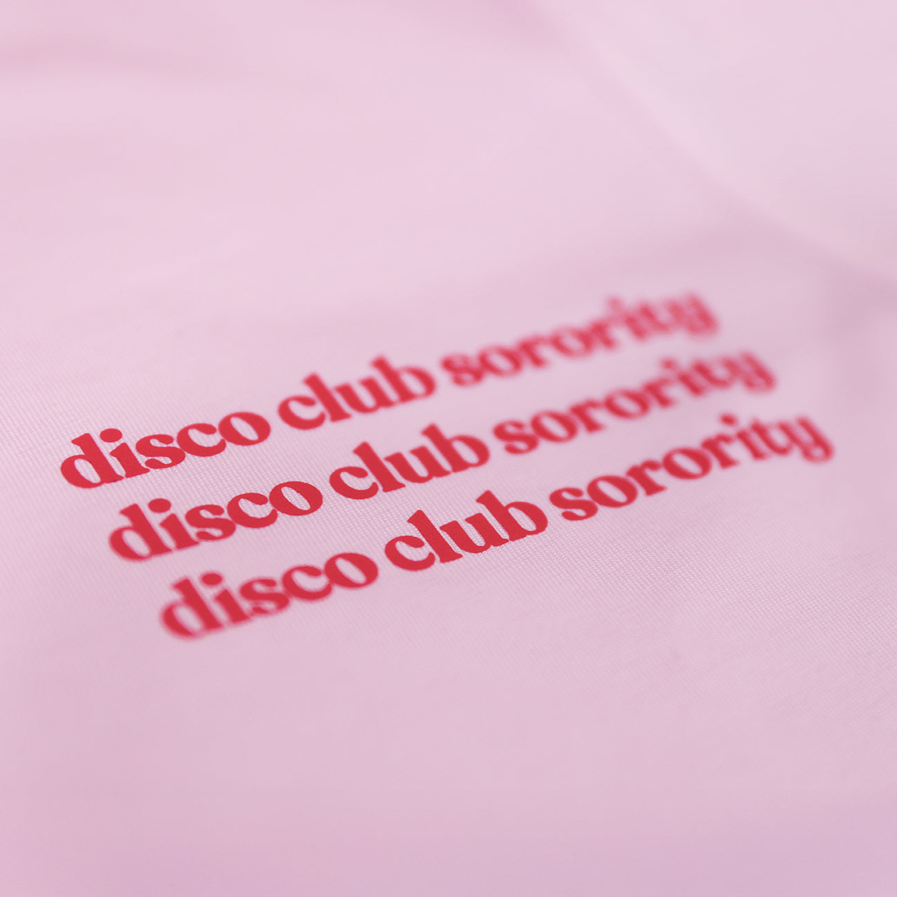DISCO CLUB SORORITY T-SHIRT - 'orchid'
